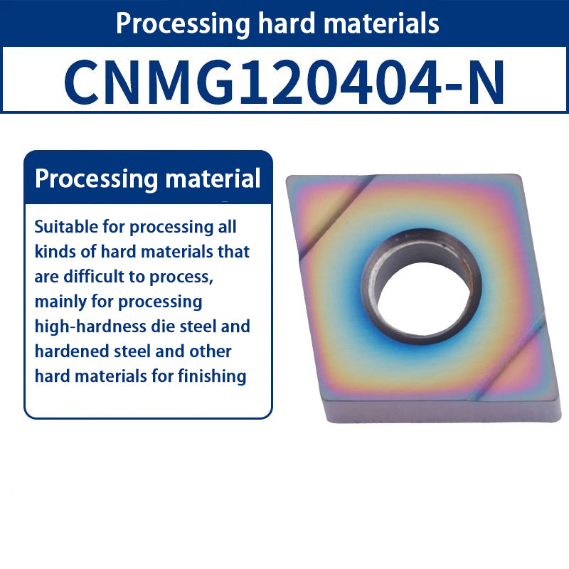 116-CNMG120404 turning blade 120408 steel stainless steel aluminum diamond outer circle alloy blade Shandong Denso Pricision Tools Co.,Ltd.